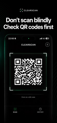 ClearScan: QR Scanner Safe Screenshot 1 of 5