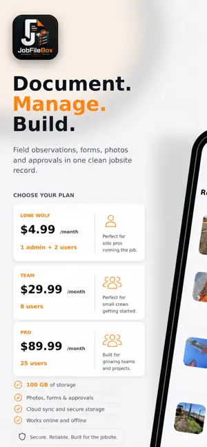 JobFileBox screenshot 1