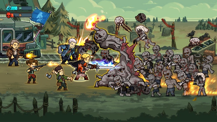 Zombie Warfare: The Death Path screenshot-5