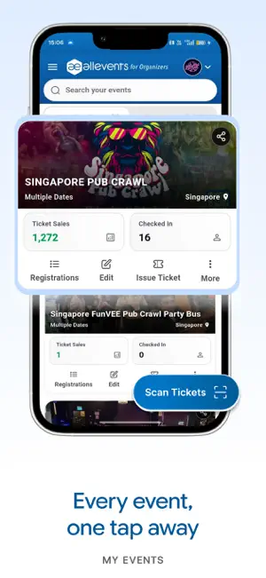 Event Manager - AllEvents screenshot 2