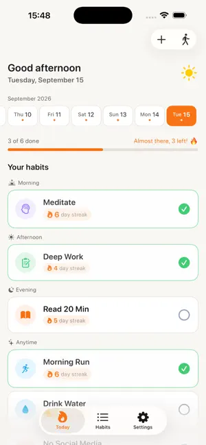 Buuvo: Habit Tracker screenshot 1