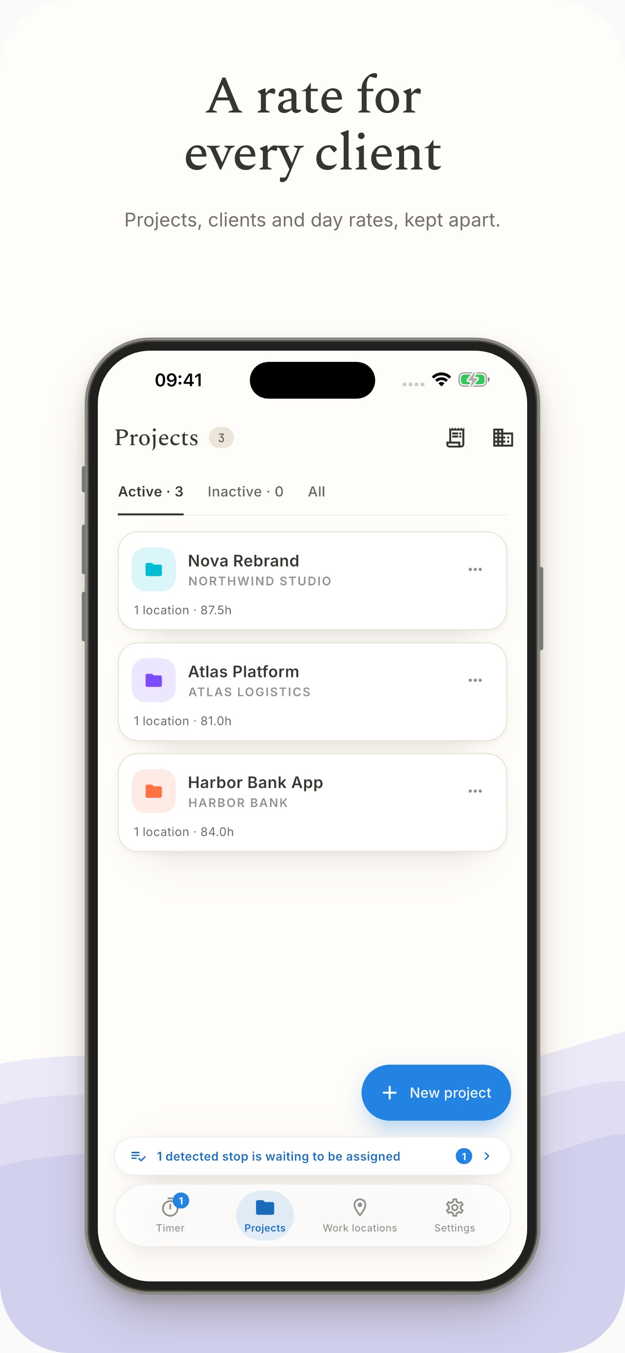 Screenshot 4 of TimeSpot - Smart Time Tracking