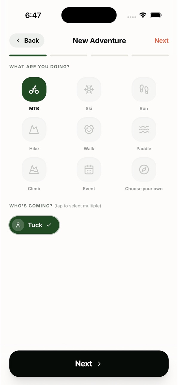 iPhone screenshot