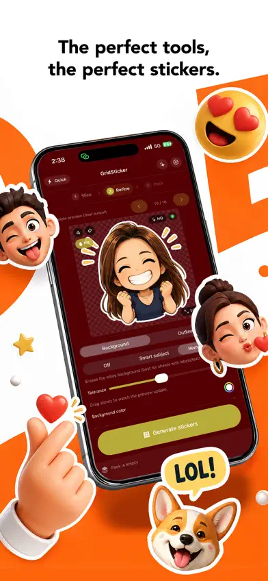 GridSticker - Sticker Maker screenshot 3