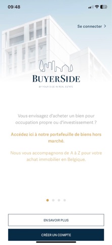 BuyerSide iPhone screenshot