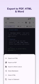 Markdown Editor and MD Viewer screenshot