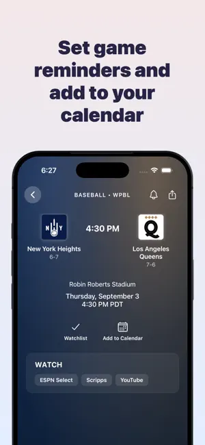 Now Playing: Women's Sports screenshot 3