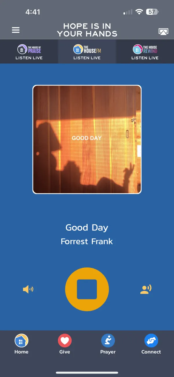 Screenshot #1 pour The House FM: Faith Family Fun