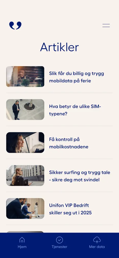 Min Unifon - MobilApp screenshot 5