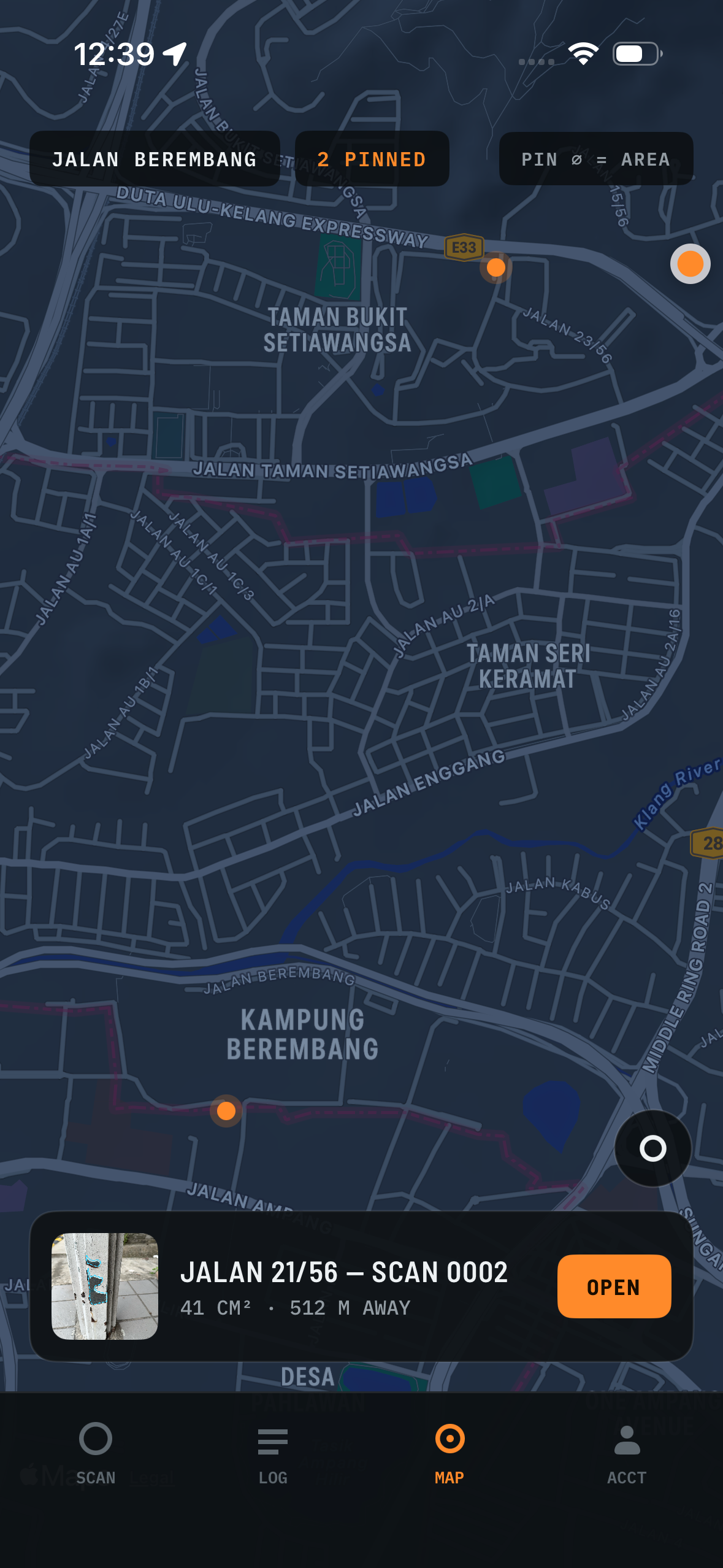 CorroScan screenshot 3