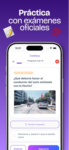 Conduzy: Teórico de Conducir screenshot