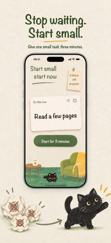 NoDelay: Tiny Tasks & Focus screenshot 2