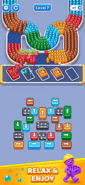 Bottle Factory: Sort Puzzle screenshot 3