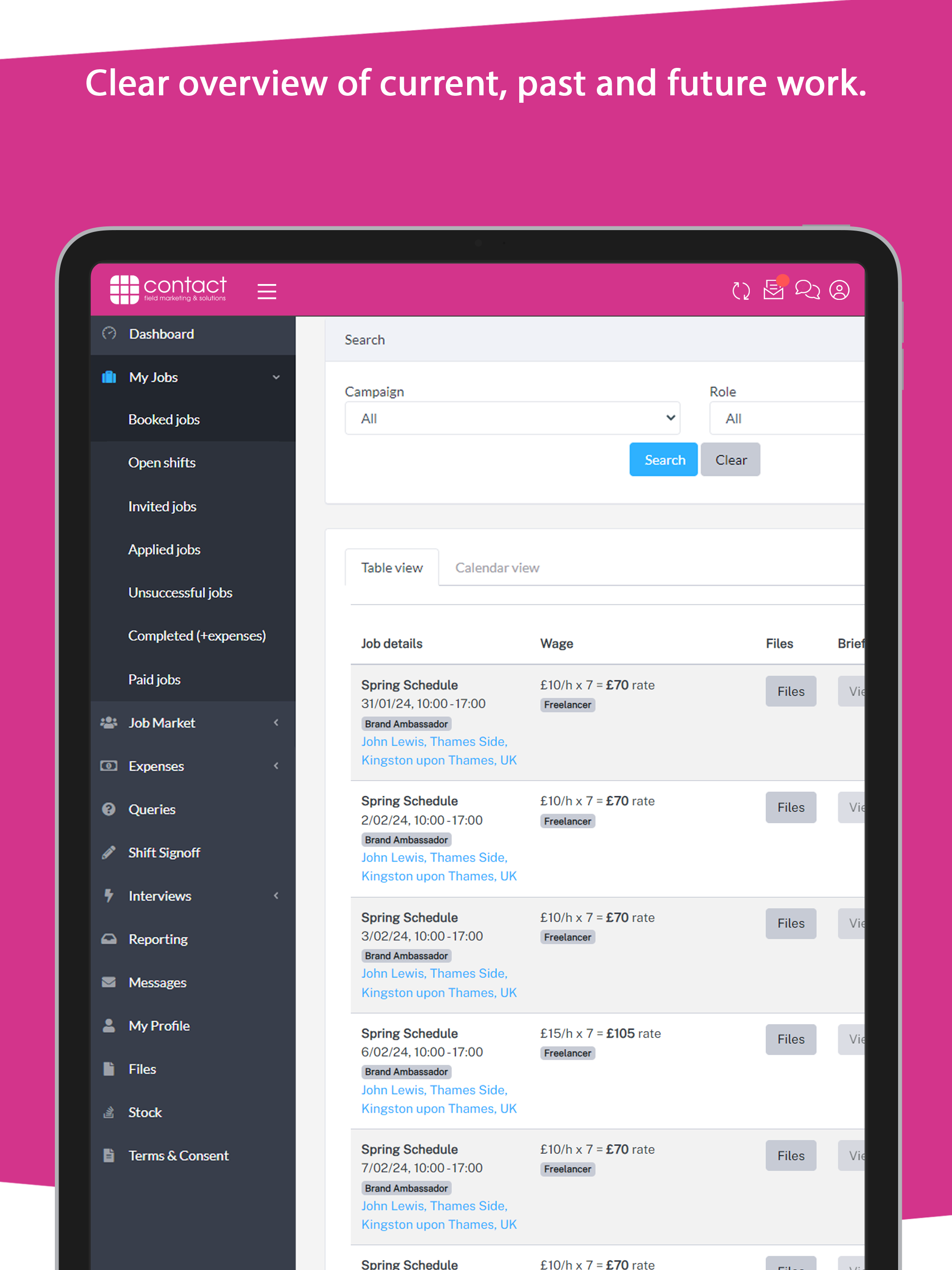 Contact Field Marketing screenshot 8