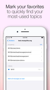 MQTT Loupe screenshot