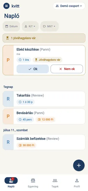 Kvitt screenshot 1