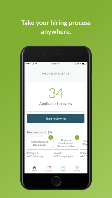 Hireology Screenshot