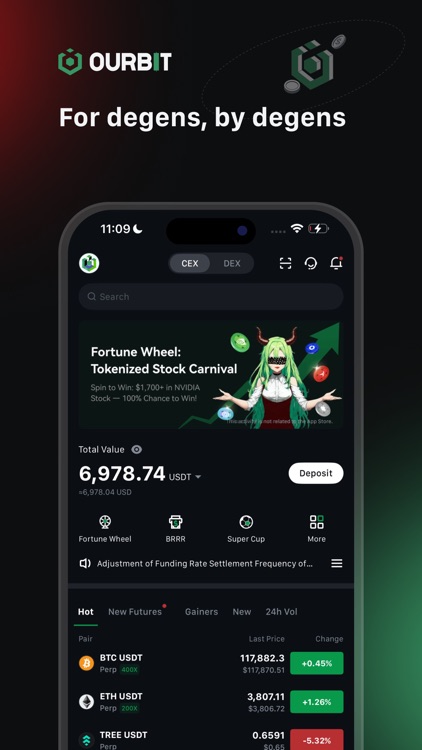 Ourbit: Buy Bitcoin & Crypto