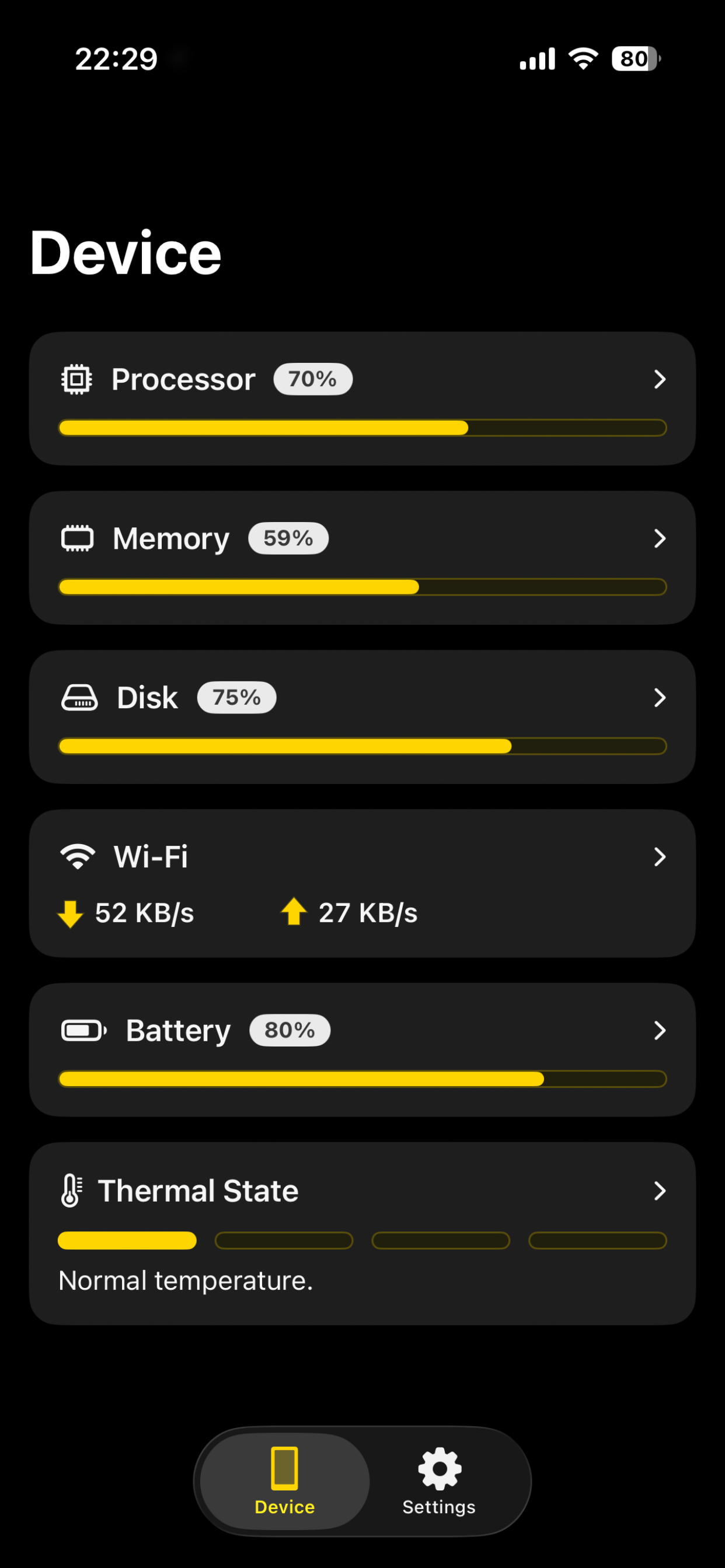 Stats Panel - System Monitor screenshot 5