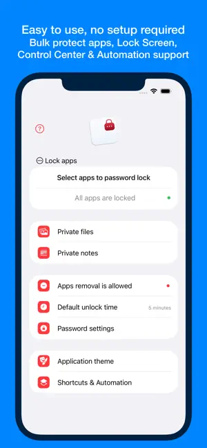 AppLocker • Passcode lock apps screenshot 4