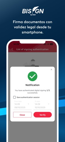 BiSign screenshot
