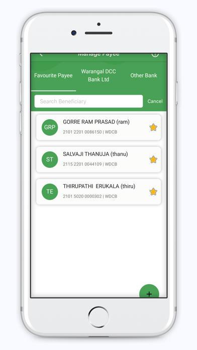The Warangal DCC Bank Ltd Screenshot