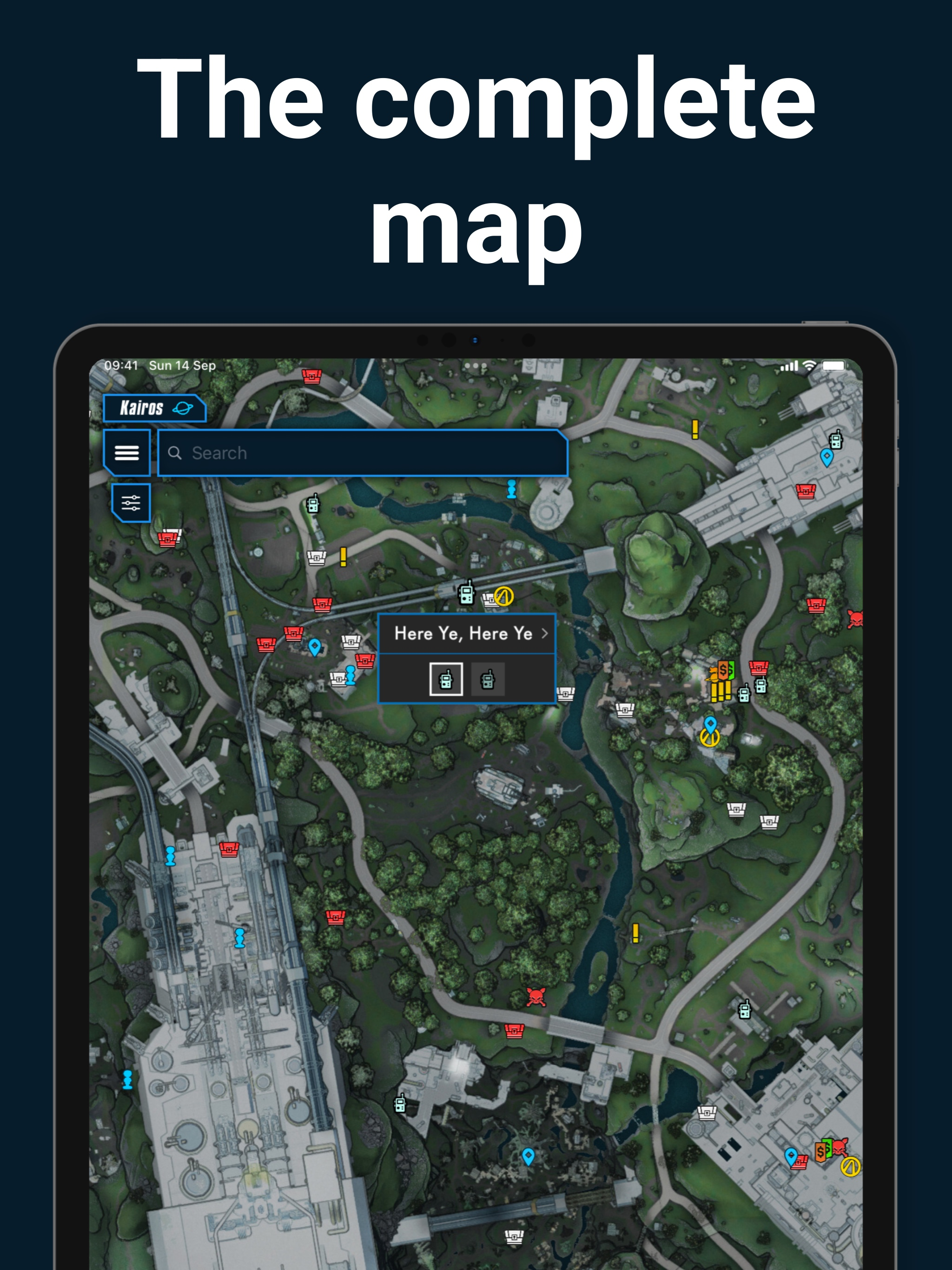 Borderlands Map & Companion