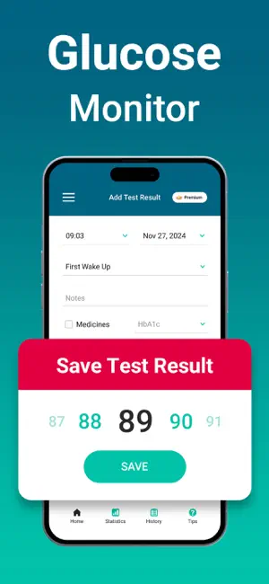 Blood Sugar Monitor - Diabetes iPhone screenshot 2