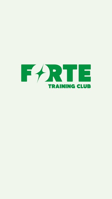 FORTE TRAINING app screenshot