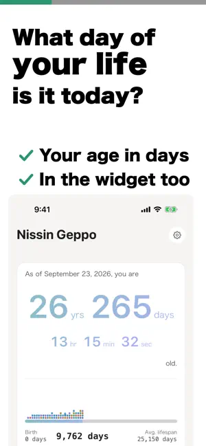 Nissin Geppo - Journal & Goals screenshot 1