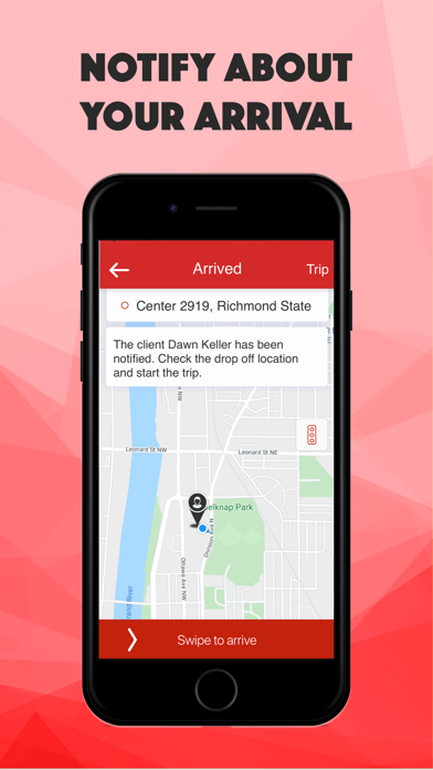 Ride Local Driver app Screenshot