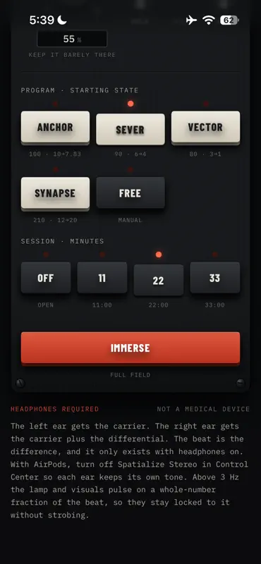 Binaural Signal Generator screenshot 3 of 4