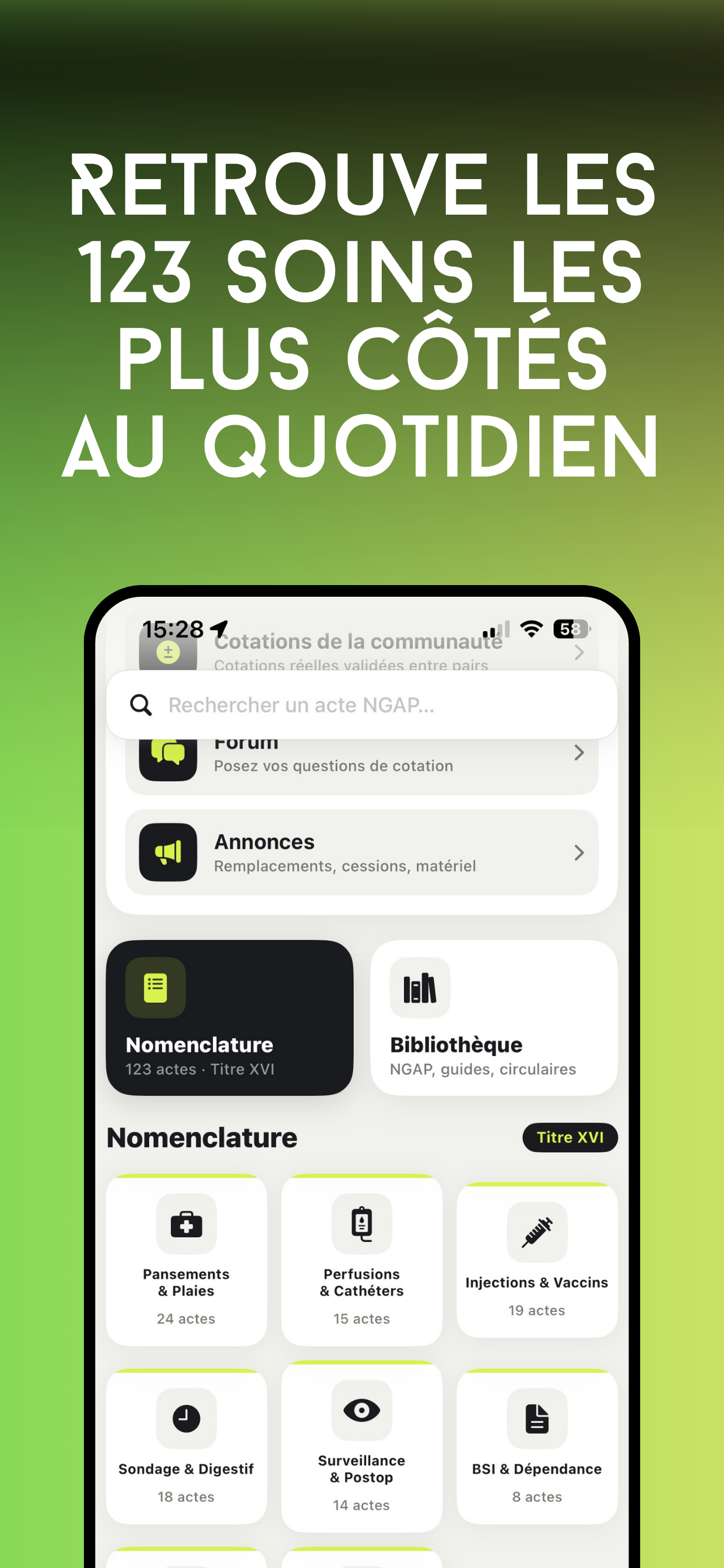 NGAP infirmier liberal screenshot 5