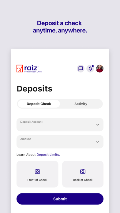 Raiz - Mobile Banking Screenshot 3 of 4