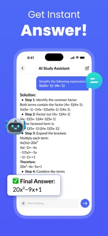 Quiz AI: Photo Maths Solver Screenshot 2 of 5