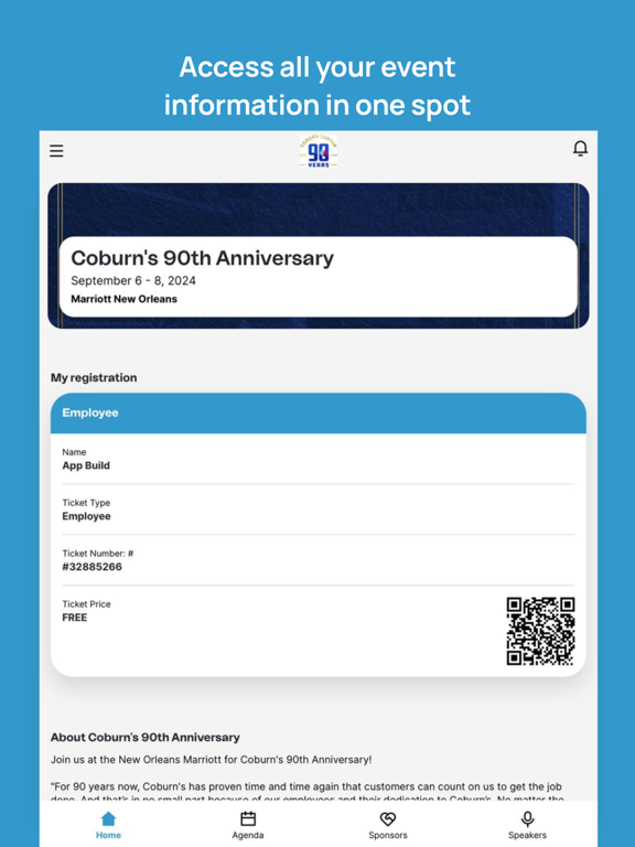 Screenshot #4 pour Coburn's Events