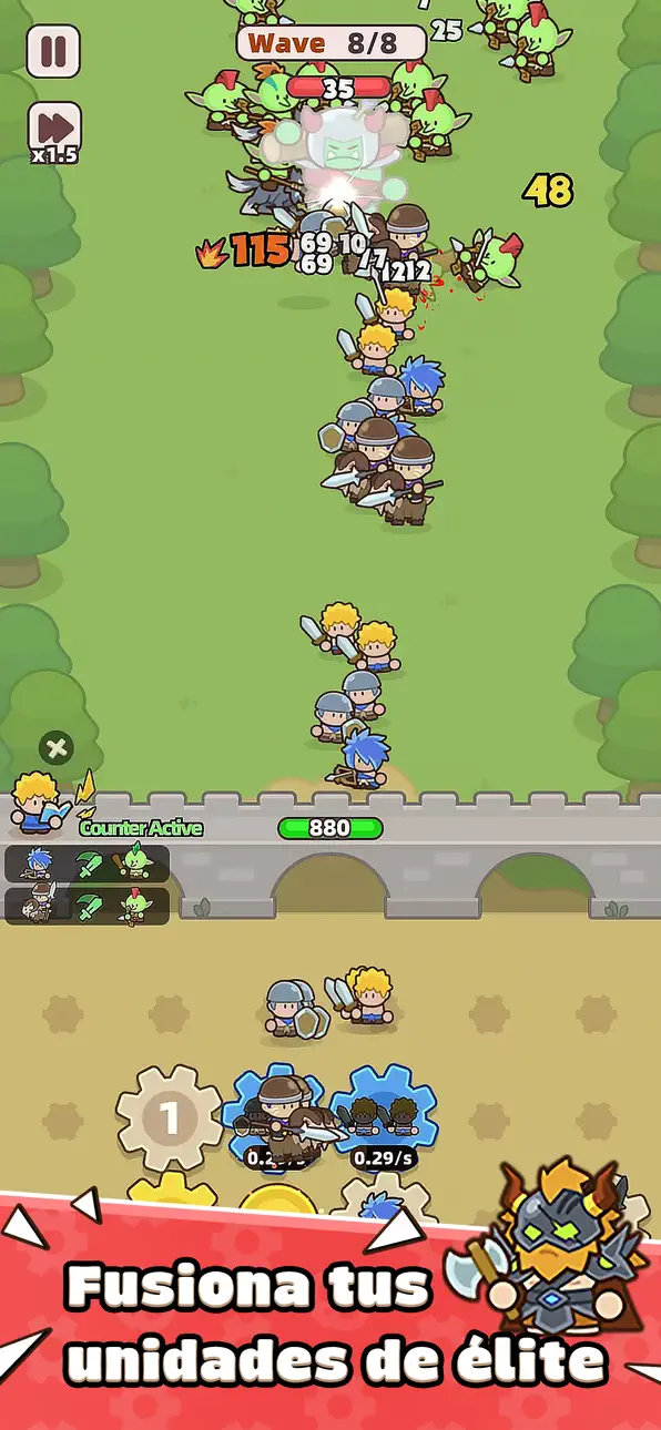 Gear Defenders Hack screenshot 2 - iOS game interface