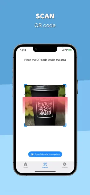 QR Reader* screenshot 1
