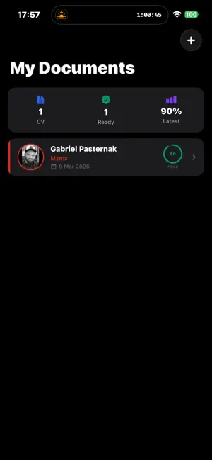 Portfolyo : Cv 截图