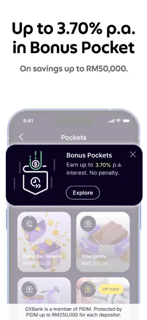GXBank screenshot 3