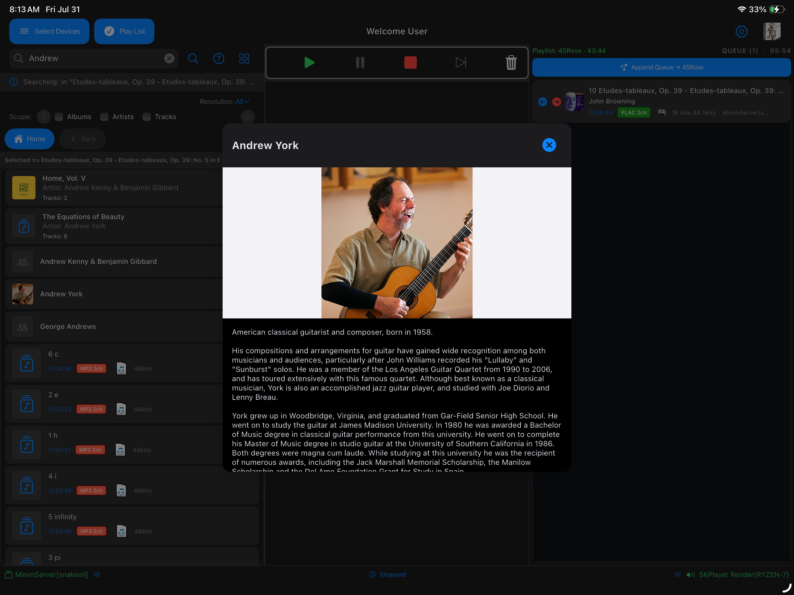 DLNA Music Controller screenshot 3
