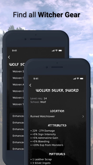 The Witcher 3 Map & Companion iPhone screenshot 2 - Utilities app
