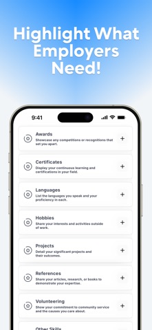 Resume Builder - CVGen Screenshot 5 of 6