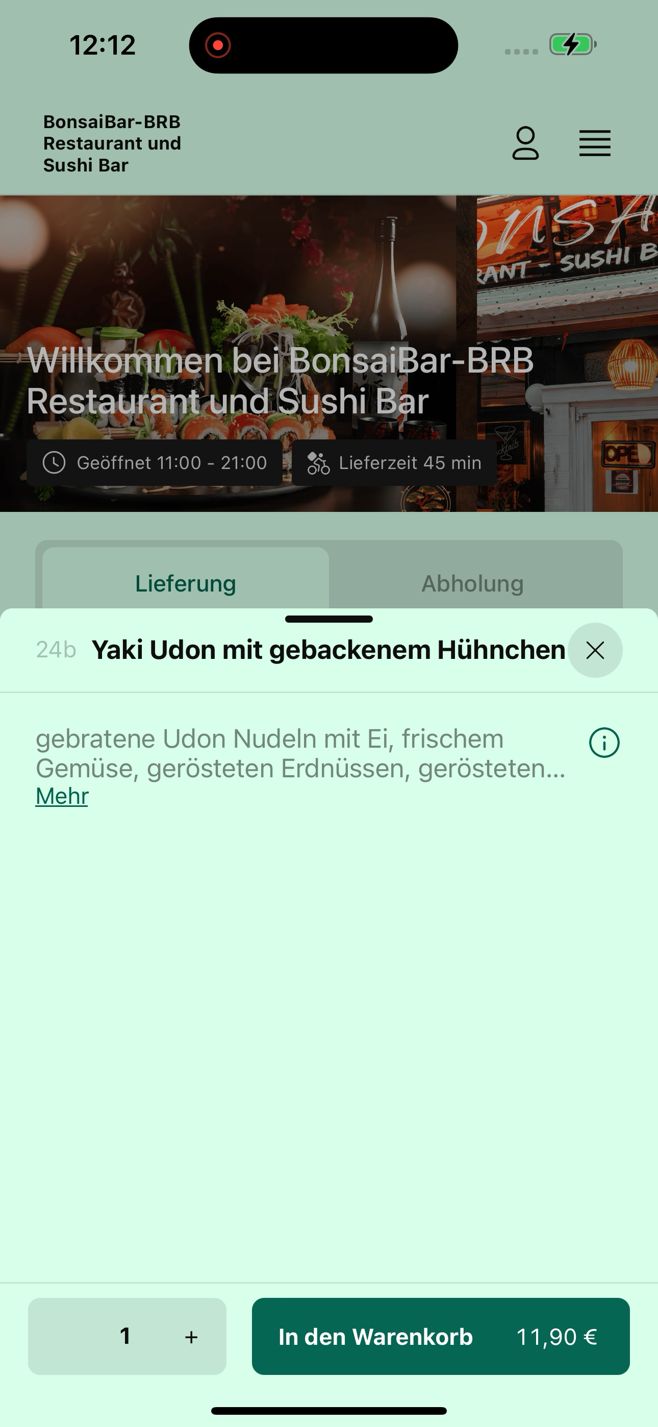 BonsaiBar-BRB Restaurant und S screenshot 7