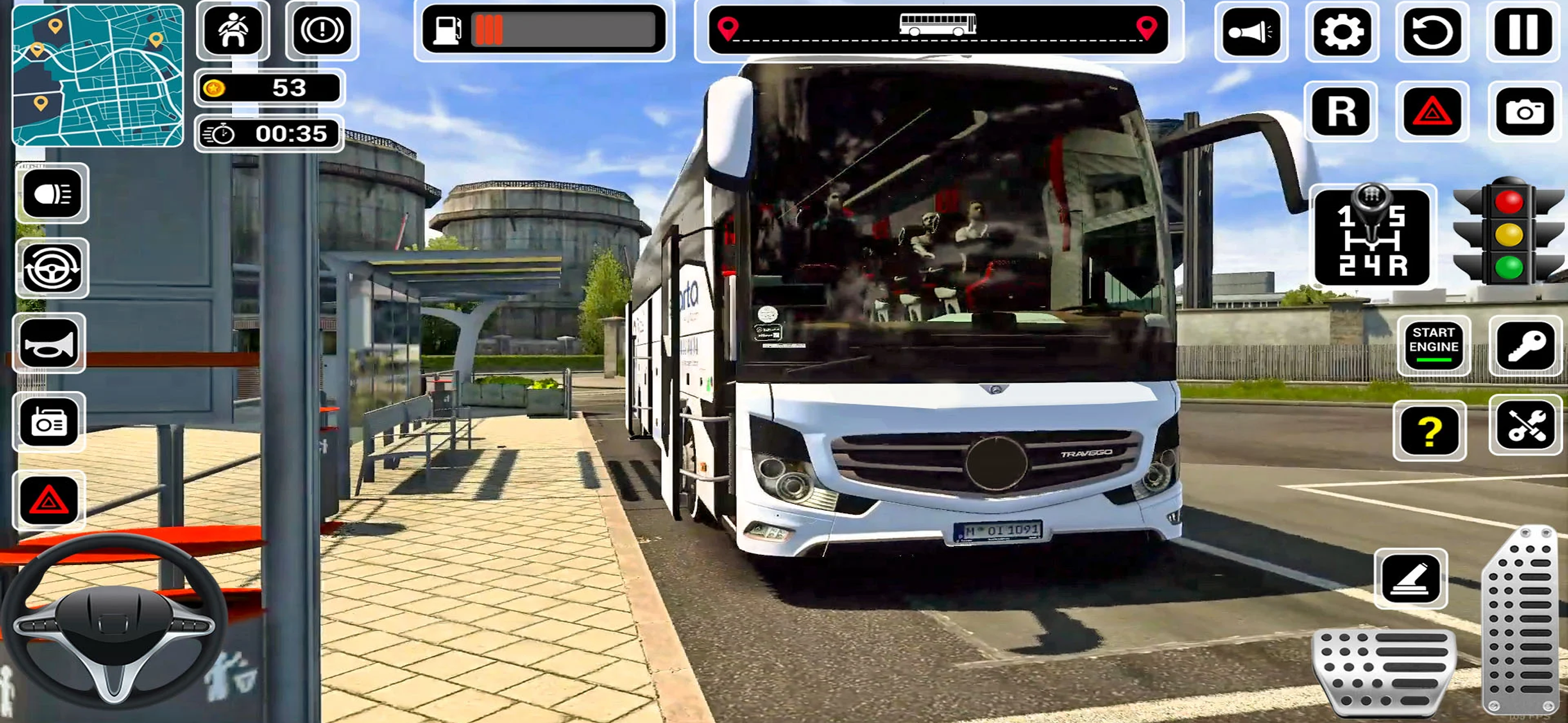 Real Bus Driving Game screenshot 5