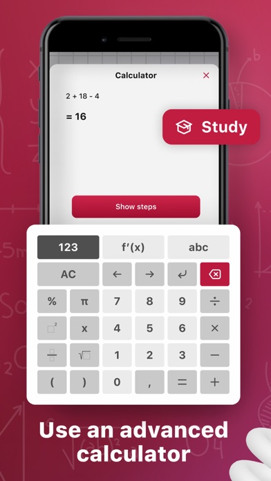 Photosolve - Math Photo App Screenshot