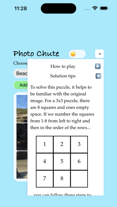 Photo Chute Screenshot