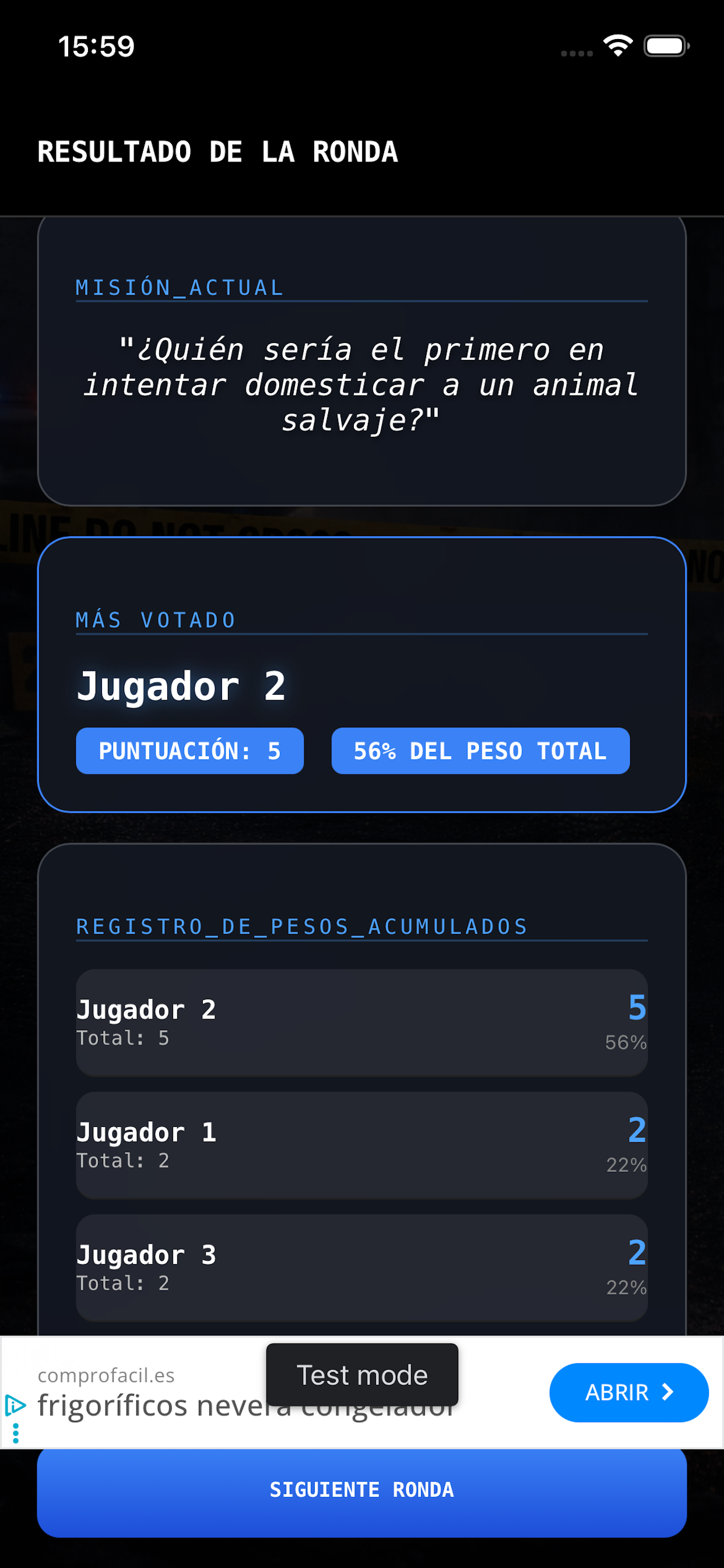 Party Role ¿Culpable?