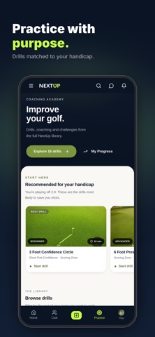 NextUp Golf Screenshot 3 of 5