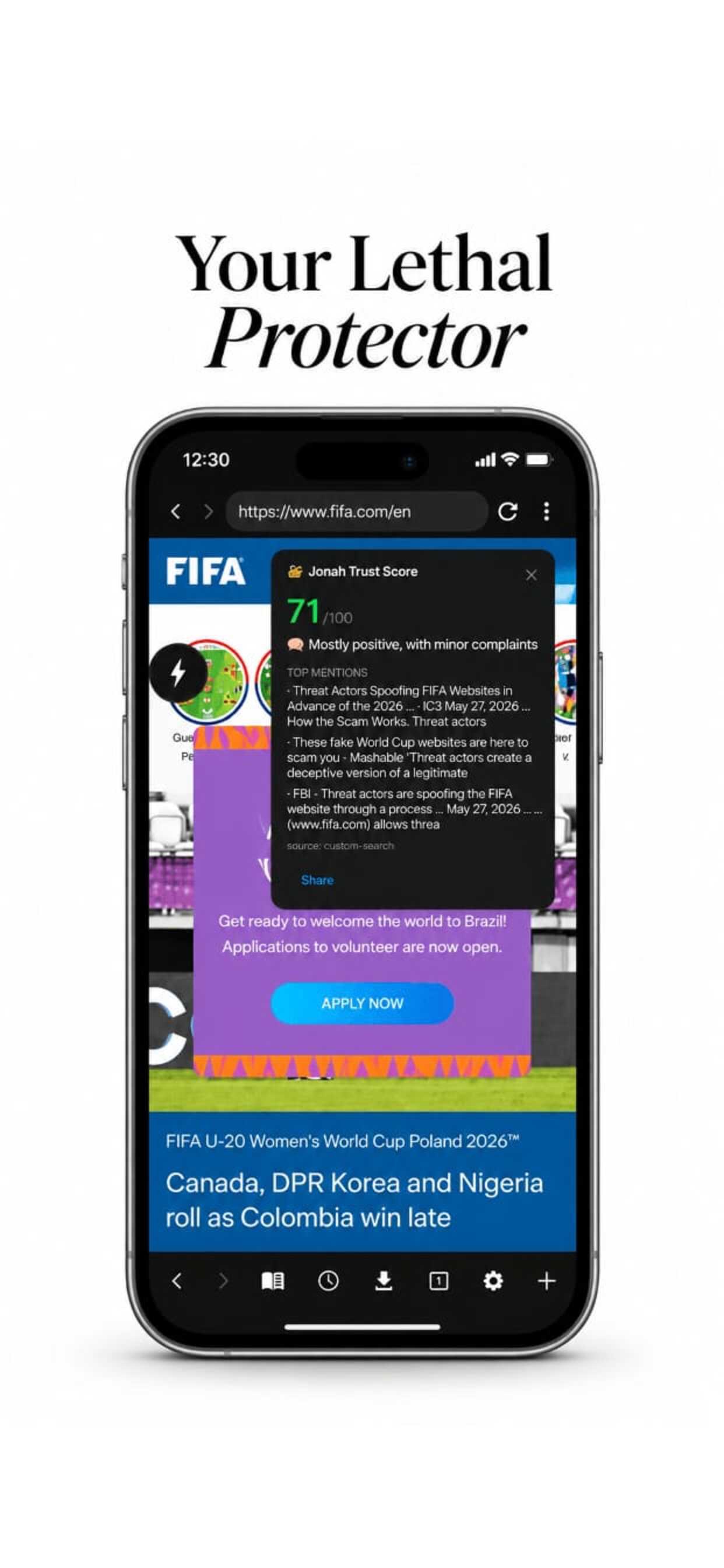 Screenshot 4 of Jonah Browser